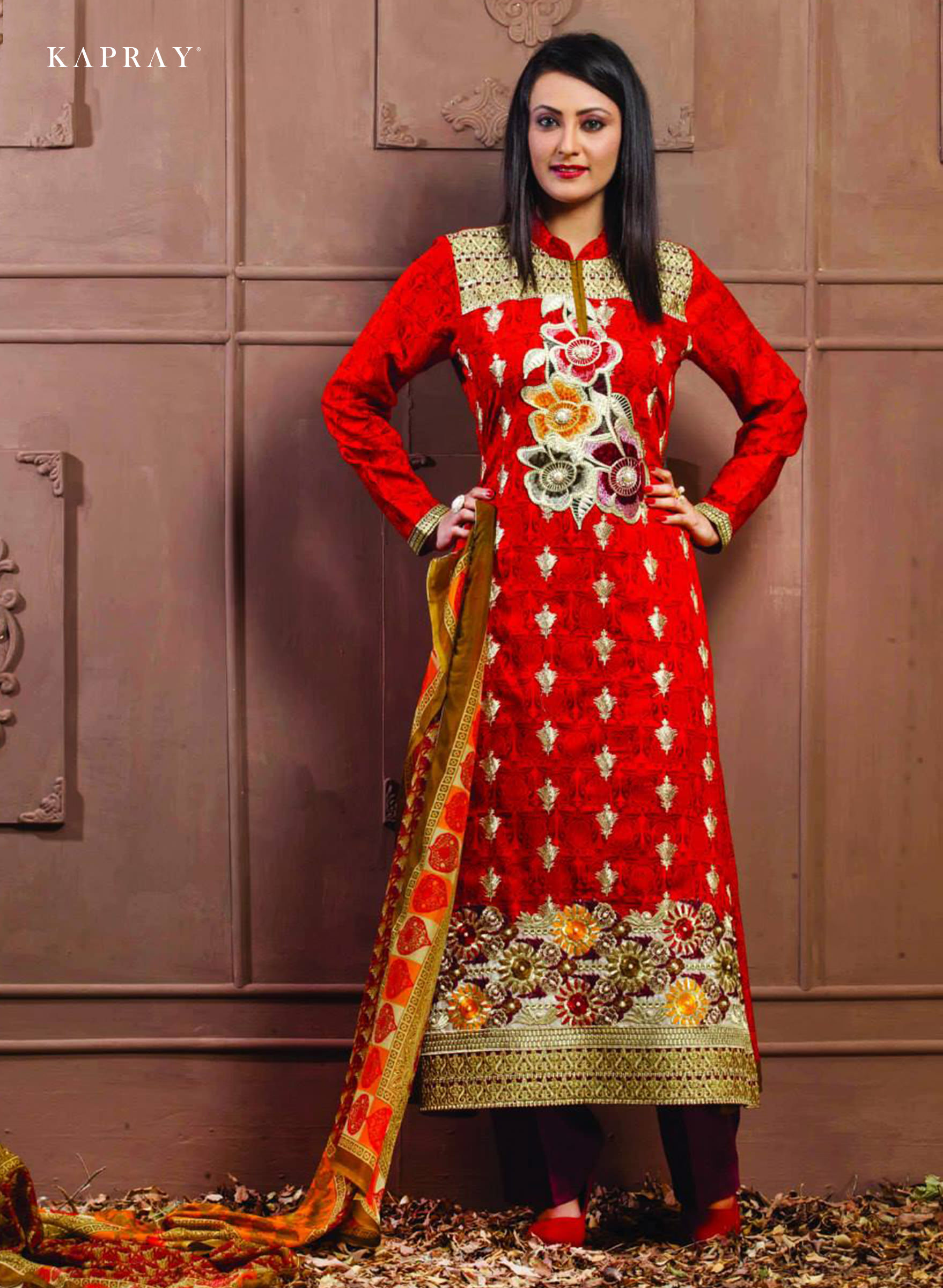 Semi Stitched Salwar Kameez Kapray
